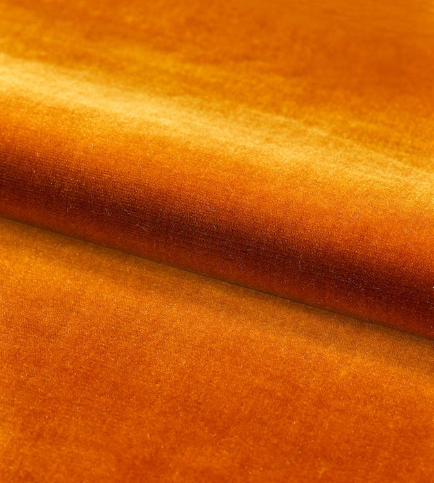 Old World Weavers Velluto Liscio Cognac Fabric Sample C2 00021994