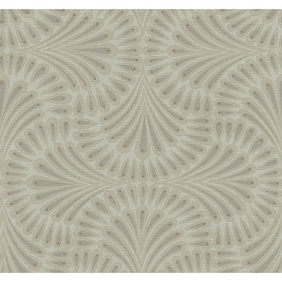 York Cabaret Brown Metallic Wallpaper CA1500