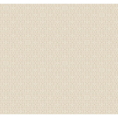 York Deco Screen Beige Wallpaper CA1524