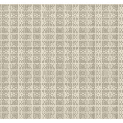 York Deco Screen Beige Wallpaper CA1525