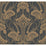 York Nouveau Damask Black Wallpaper CA1564