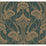 York Nouveae Damask Green Wallpaper CA1566