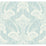 York Nouveau Damask Blue Wallpaper CA1569