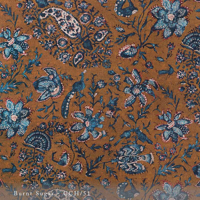 Lisa Fine Cochin Burnt Sugar Fabric Sample CCH-51