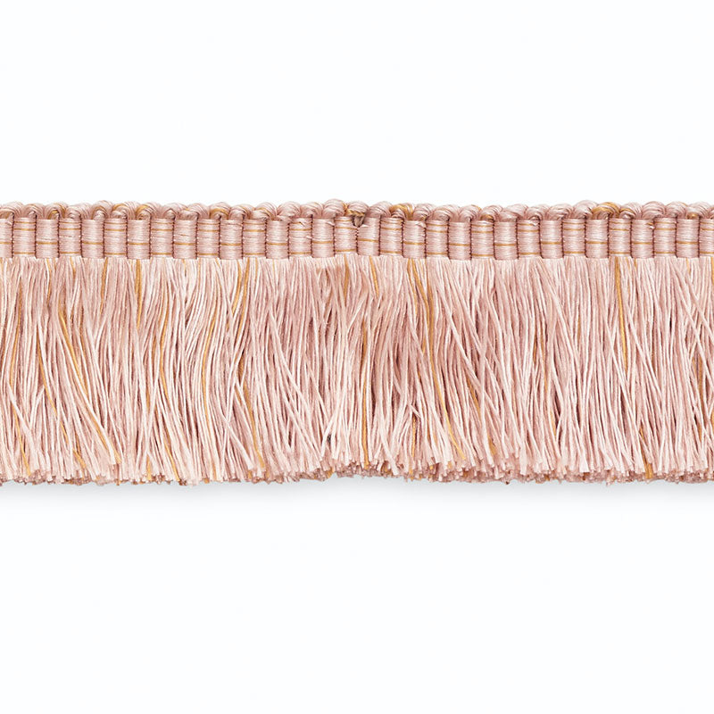 Schumacher Ground Cut Fringe Blush Trim CF3004-11