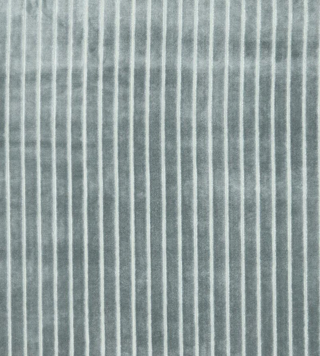 Christian Fischbacher Velvet Stripe Seafoam Fabric CH 01094481