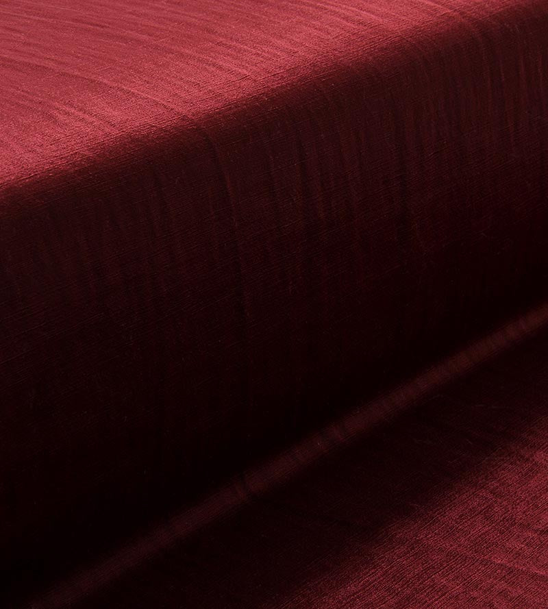 Christian Fischbacher Luna Ii Cranberry Fabric Sample CH 01124611