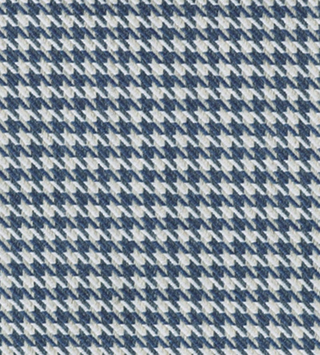 Christian Fischbacher Pied De Poule Navy Fabric CH 02014332