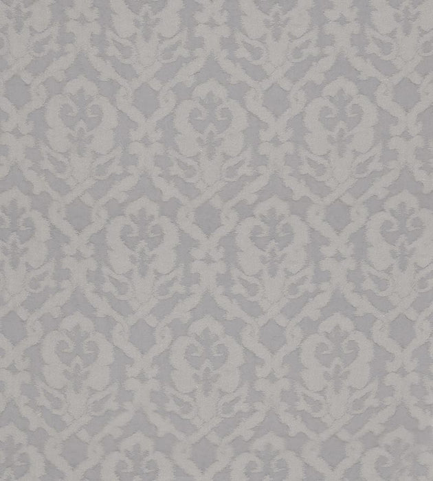 Christian Fischbacher Pompadour Silver Fabric CH 02054472