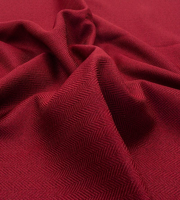 Christian Fischbacher Aretha Scarlet Fabric Sample CH 02122782