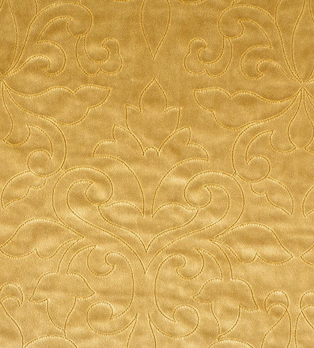 Christian Fischbacher Classic Velvet Brass Fabric CH 02130662