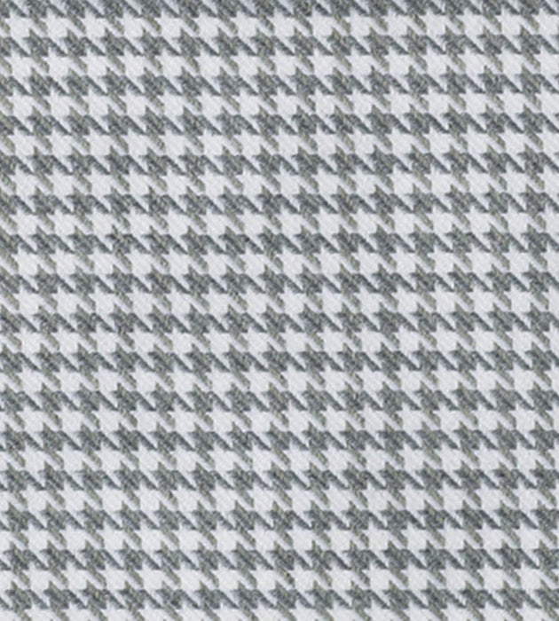 Christian Fischbacher Pied De Poule Silver Dollar Fabric CH 02154332