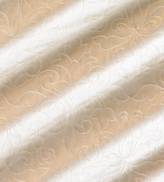 Christian Fischbacher Classic Velvet Natural Fabric Sample CH 02170662