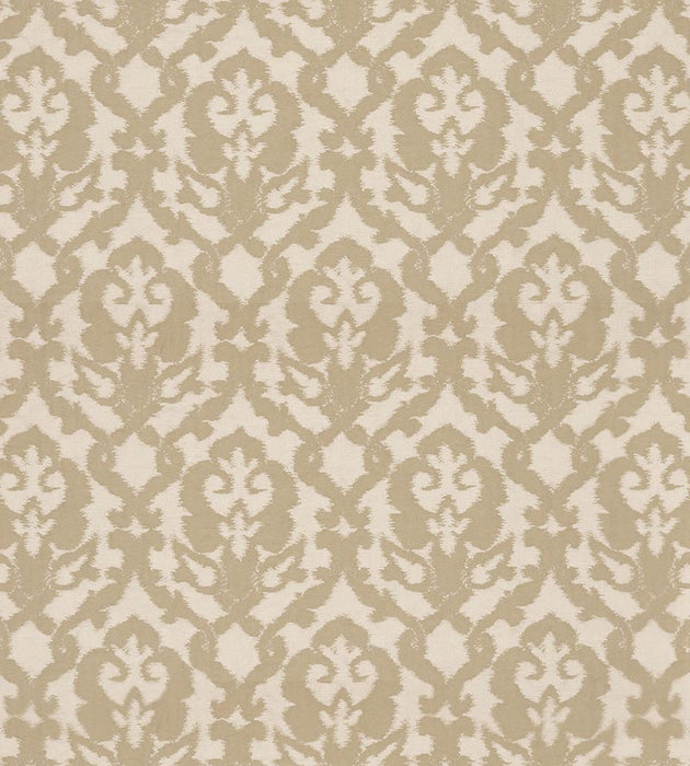 Christian Fischbacher Pompadour Tan Fabric CH 02174472