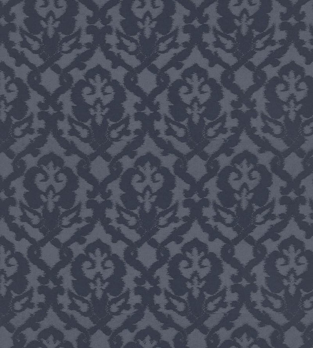 Christian Fischbacher Pompadour Indigo Fabric Sample CH 02254472