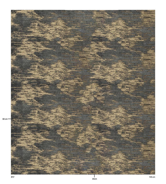 Christian Fischbacher Verona Smoke Fabric Sample CH 03170773