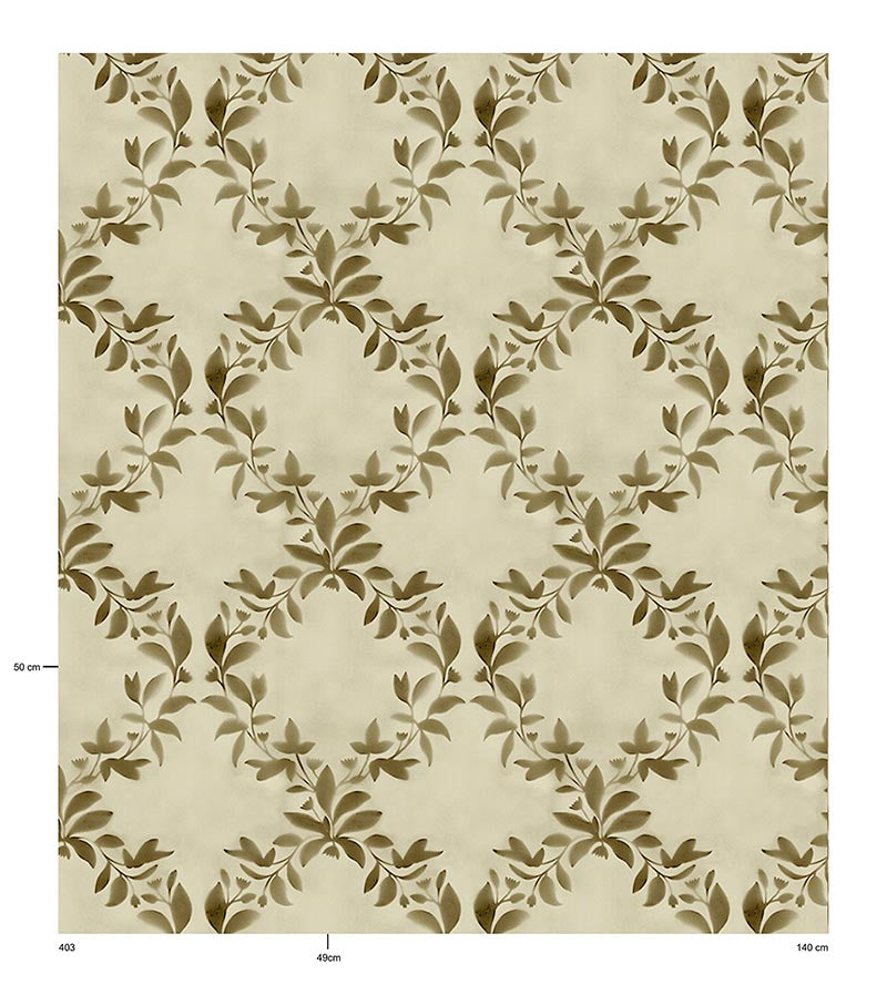 Christian Fischbacher Season Soft Gold Fabric CH 04034604