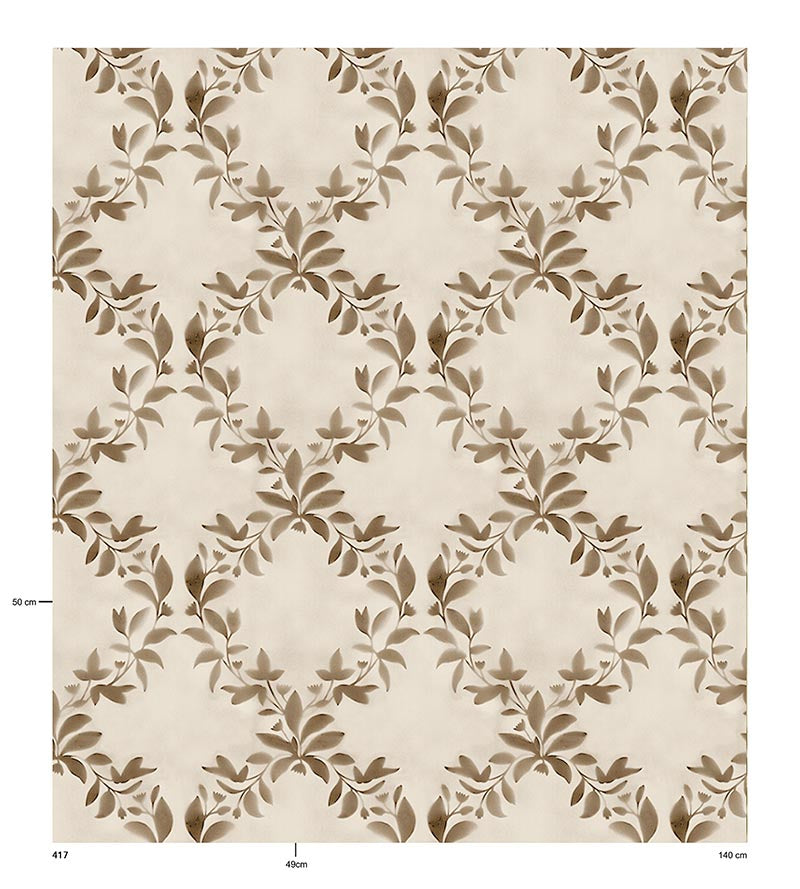 Christian Fischbacher Season Dusk Fabric Sample CH 04174604