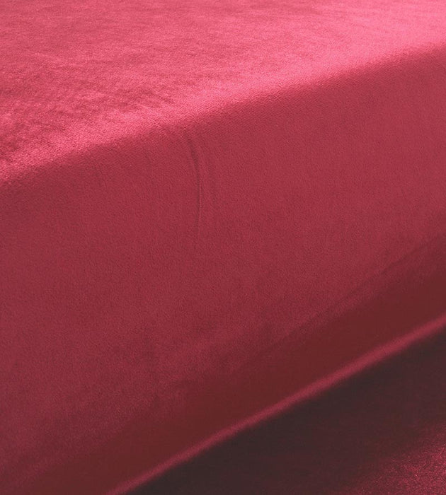 Christian Fischbacher Vitus Scarlet Fabric Sample CH 04224404