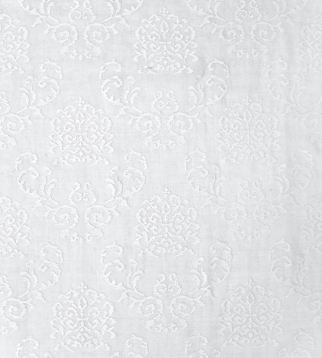 Christian Fischbacher Ricciolino Moonstone Fabric Sample CH 05000625