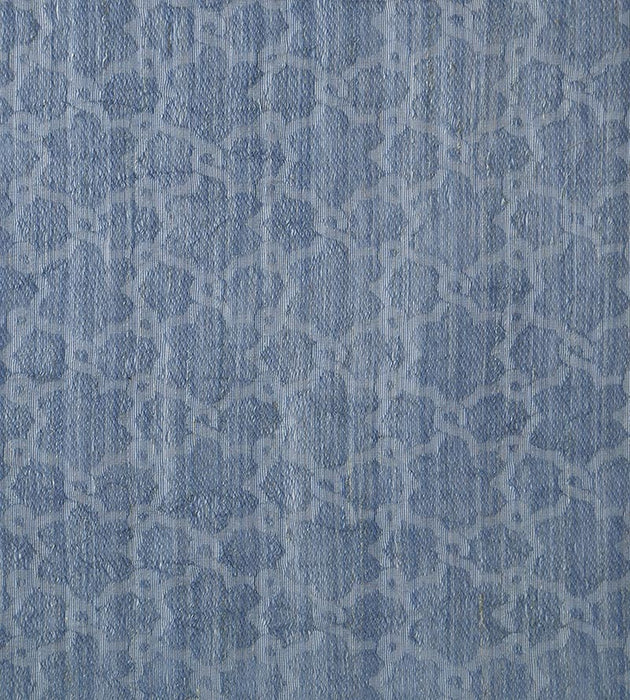 Christian Fischbacher Julie Blue Fabric Sample CH 05010745