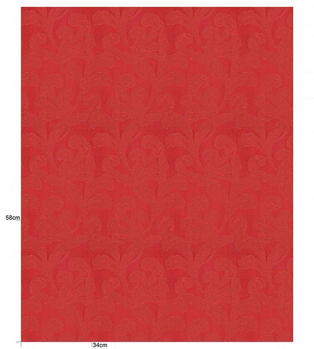 Christian Fischbacher Mon Amour Crimson Fabric CH 05021072