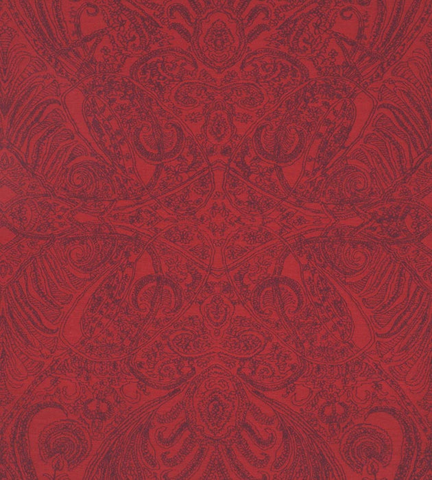 Christian Fischbacher Persian Nights Scarlet Fabric CH 05024465