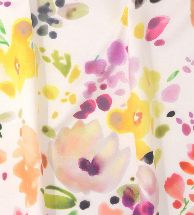 Christian Fischbacher Midsummer Day Spring Bouquet Fabric CH 05034315