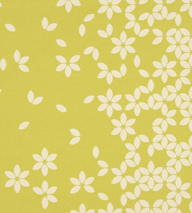 Christian Fischbacher Sonnen-Pause Green Apple Fabric Sample CH 05034435