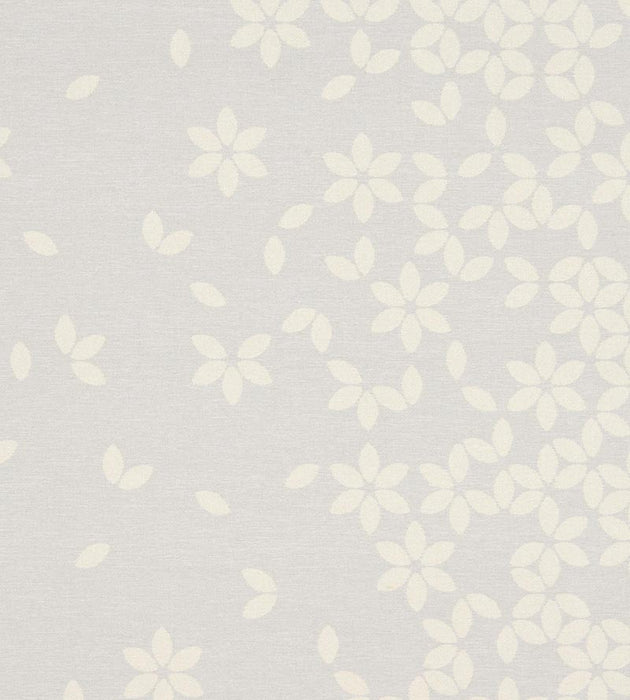 Christian Fischbacher Sonnen-Pause Silver Fabric Sample CH 05054435