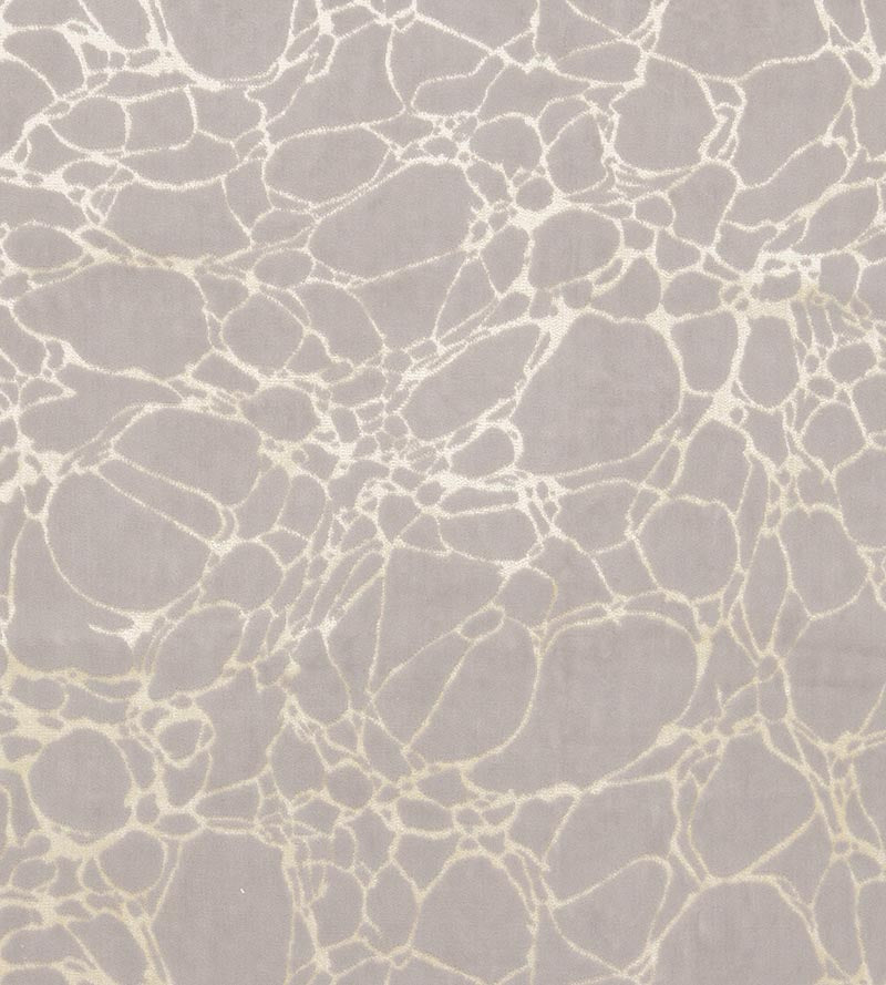 Christian Fischbacher Velvet Marble Pearl Fabric Sample CH 05054485