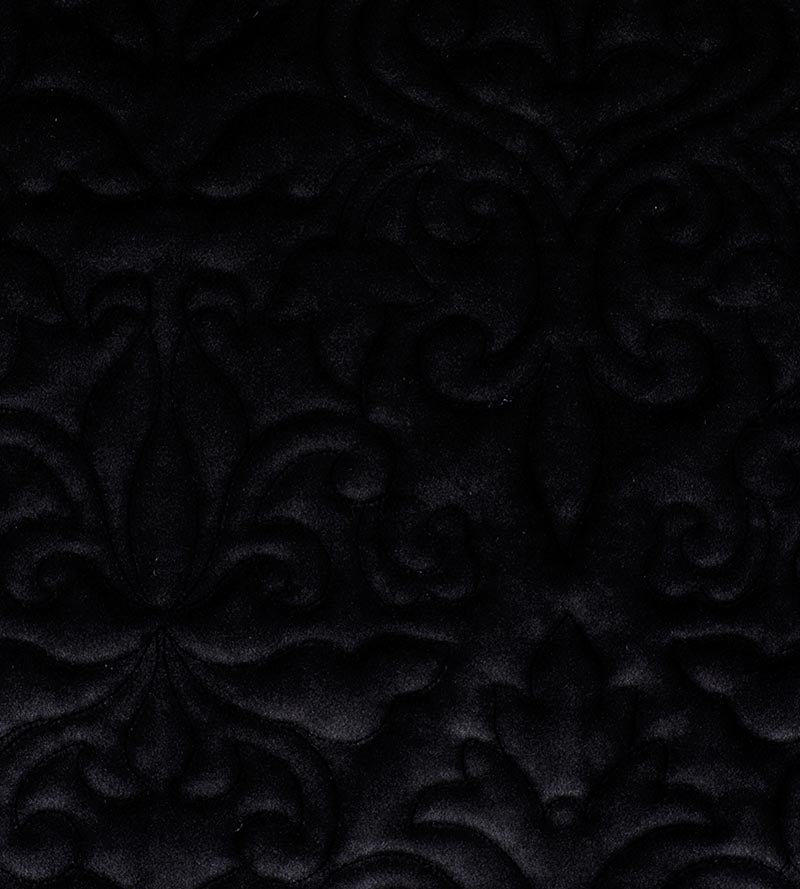 Christian Fischbacher Velbrode Onyx Fabric Sample CH 05060655