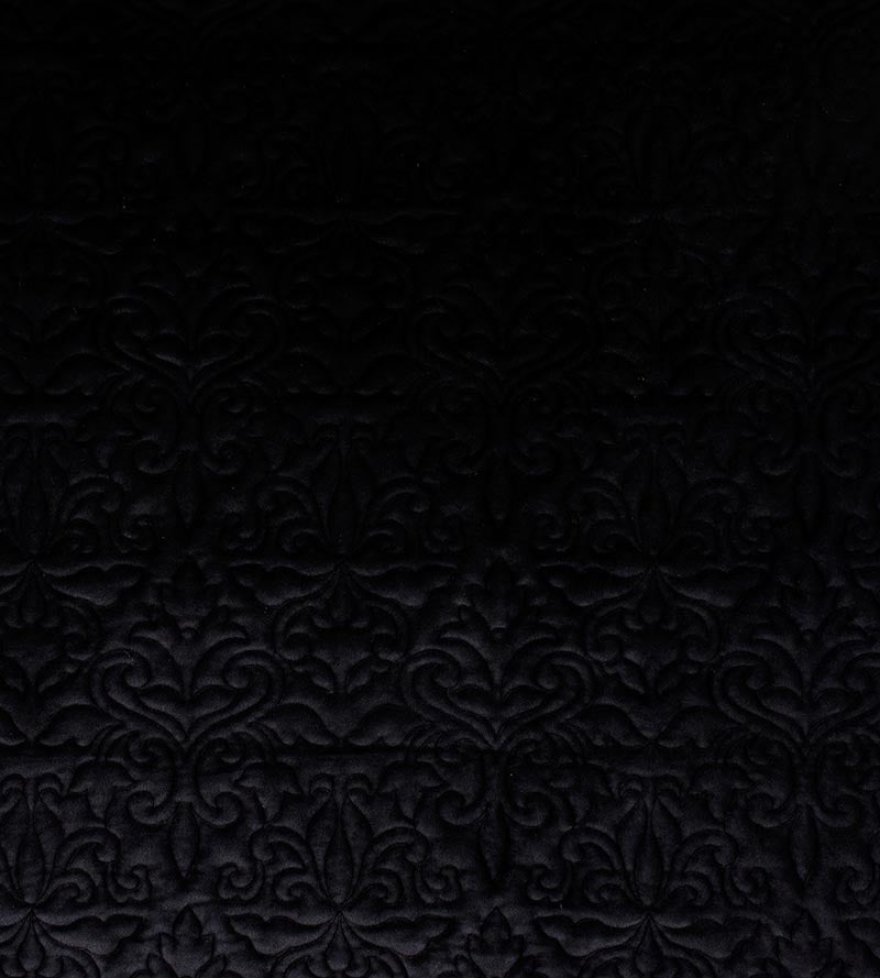 Christian Fischbacher Velbrode Onyx Fabric Sample CH 05060655