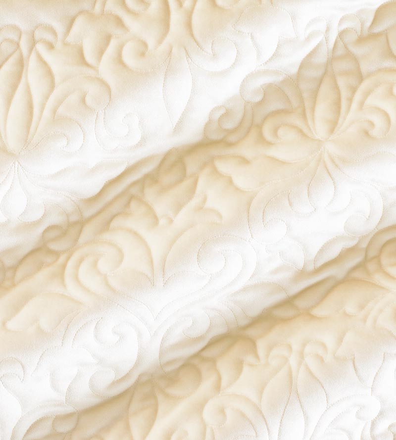 Christian Fischbacher Velbrode Cream Fabric CH 05070655