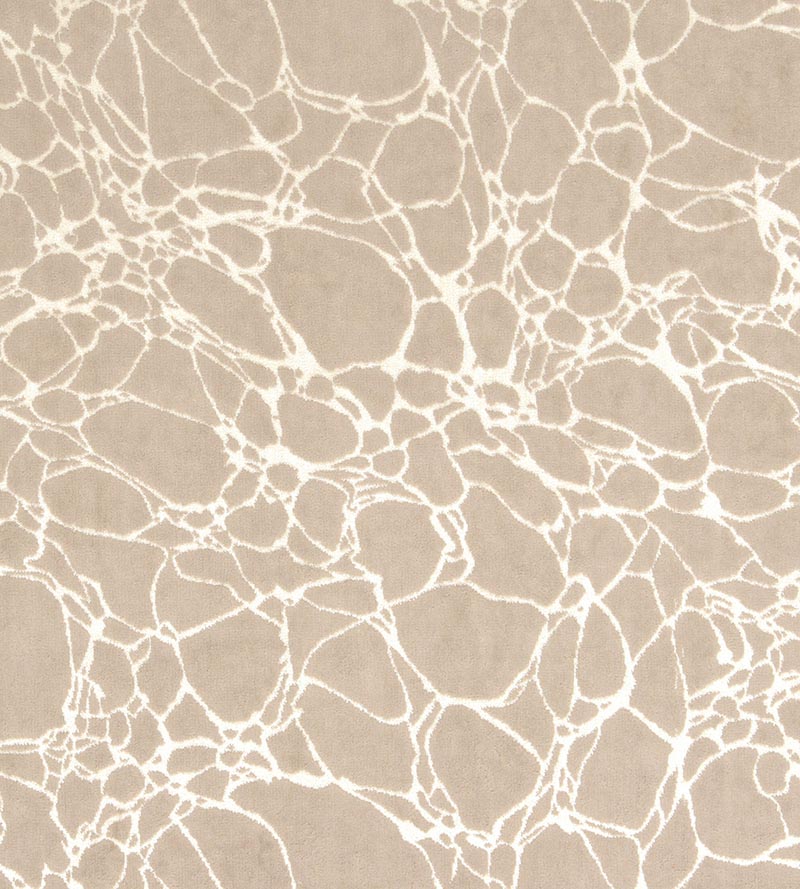 Christian Fischbacher Velvet Marble Taupe Fabric CH 05074485