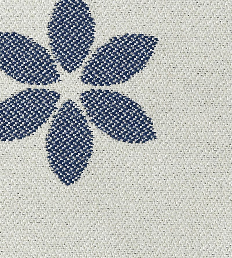 Christian Fischbacher Sonnen-Pause Navy Fabric Sample CH 05114435