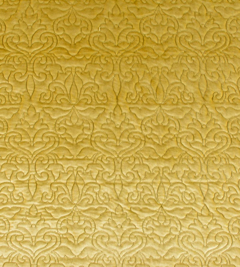 Christian Fischbacher Velbrode Sun Gold Fabric Sample CH 05140655