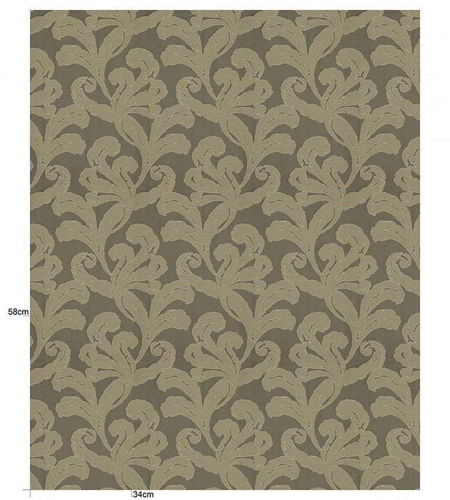 Christian Fischbacher Mon Amour Mocha Fabric CH 05171072