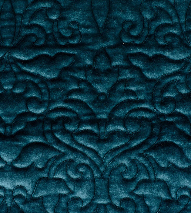 Christian Fischbacher Velbrode Teal Fabric CH 05290655