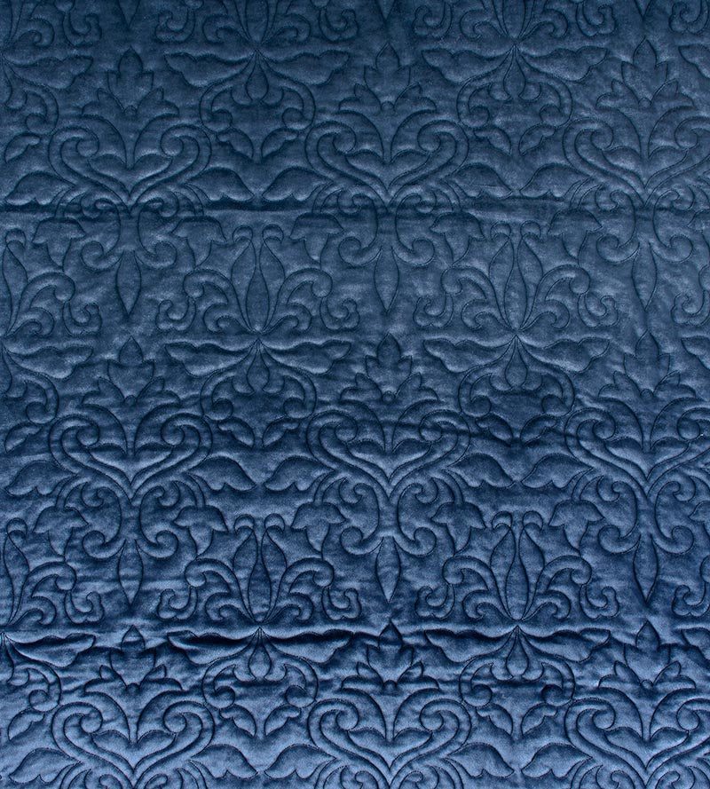 Christian Fischbacher Velbrode Navy Fabric CH 05310655