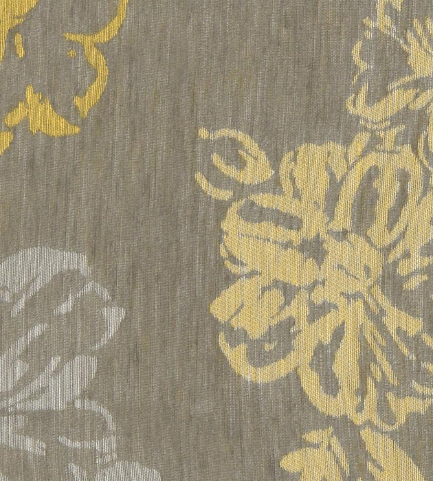 Christian Fischbacher Trifiore Sunflower Fabric Sample CH 06031066