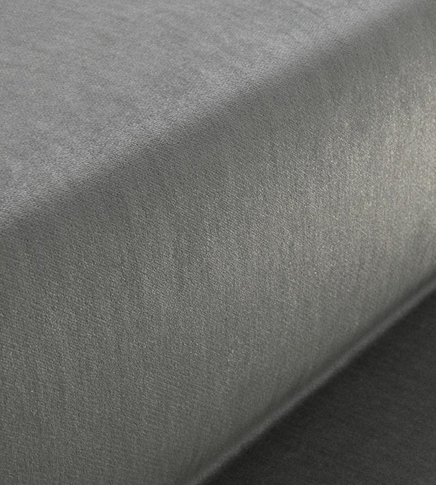 Christian Fischbacher Ventura Velour Dove Grey Fabric Sample CH 06251454