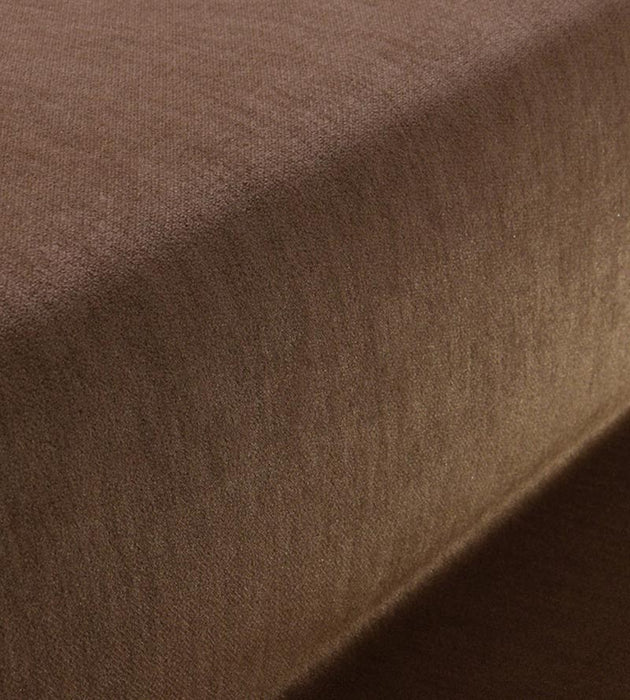 Christian Fischbacher Ventura Velour Taupe Fabric Sample CH 06471454