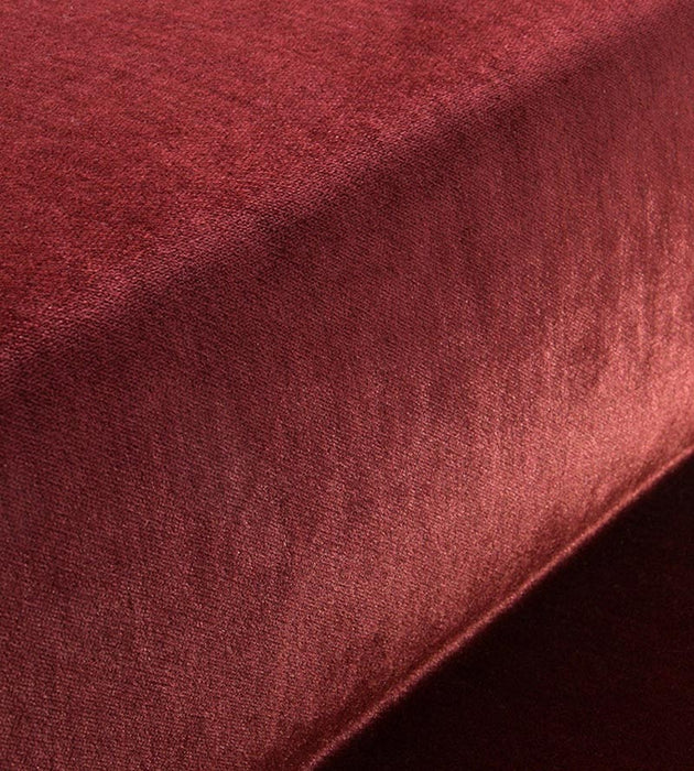 Christian Fischbacher Ventura Velour Garnet Fabric CH 06521454