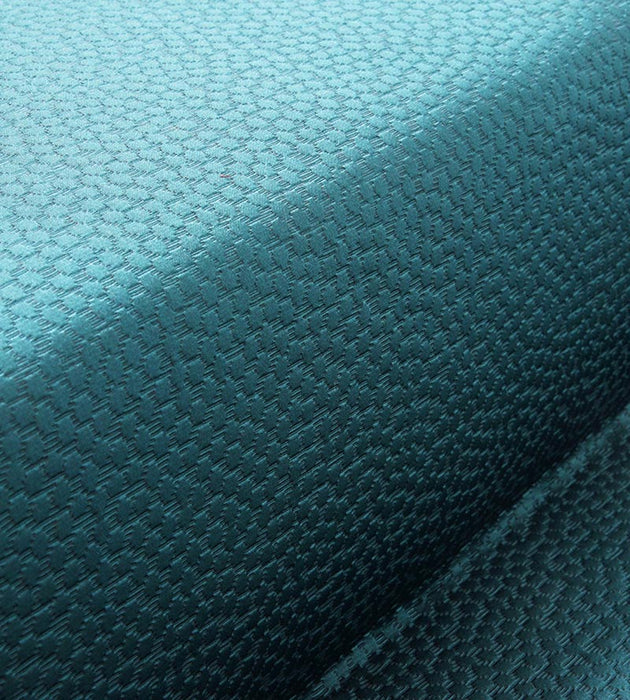 Christian Fischbacher Sterling Teal Blue Fabric Sample CH 07094477