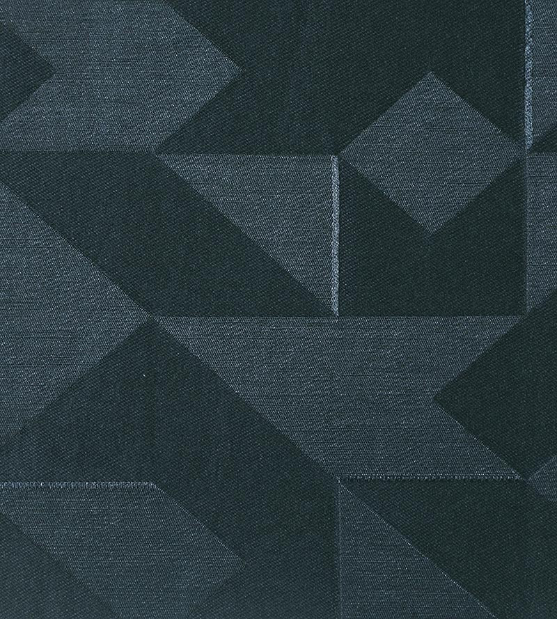 Christian Fischbacher Tangram Charcoal Fabric CH 07154557