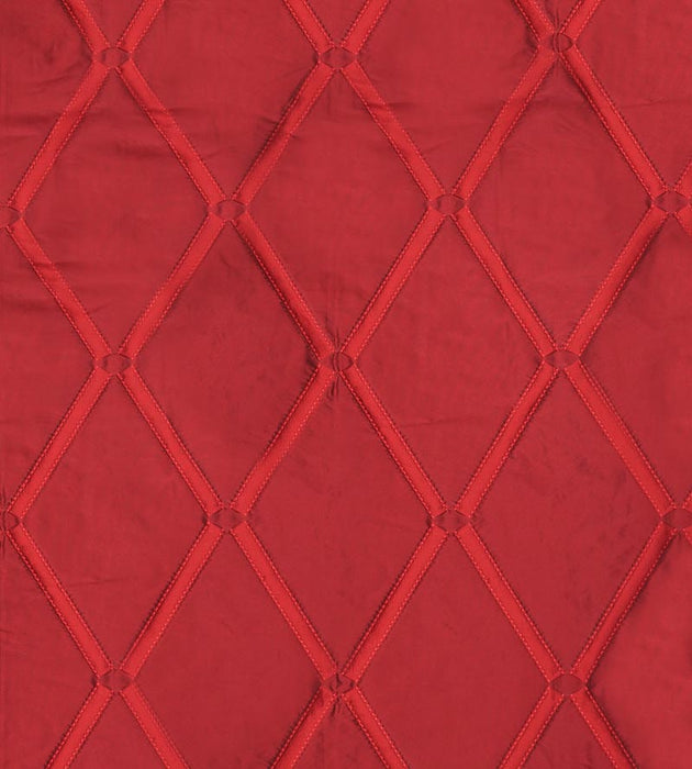 Christian Fischbacher Rhombus Ruby Fabric CH 08024288