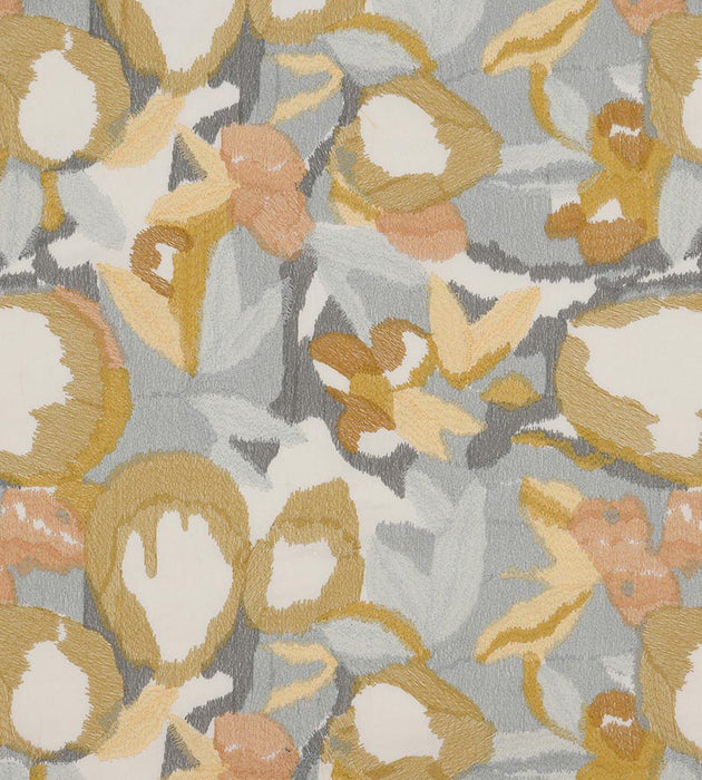 Christian Fischbacher Samba Autumn Bouquet Fabric Sample CH 08034458