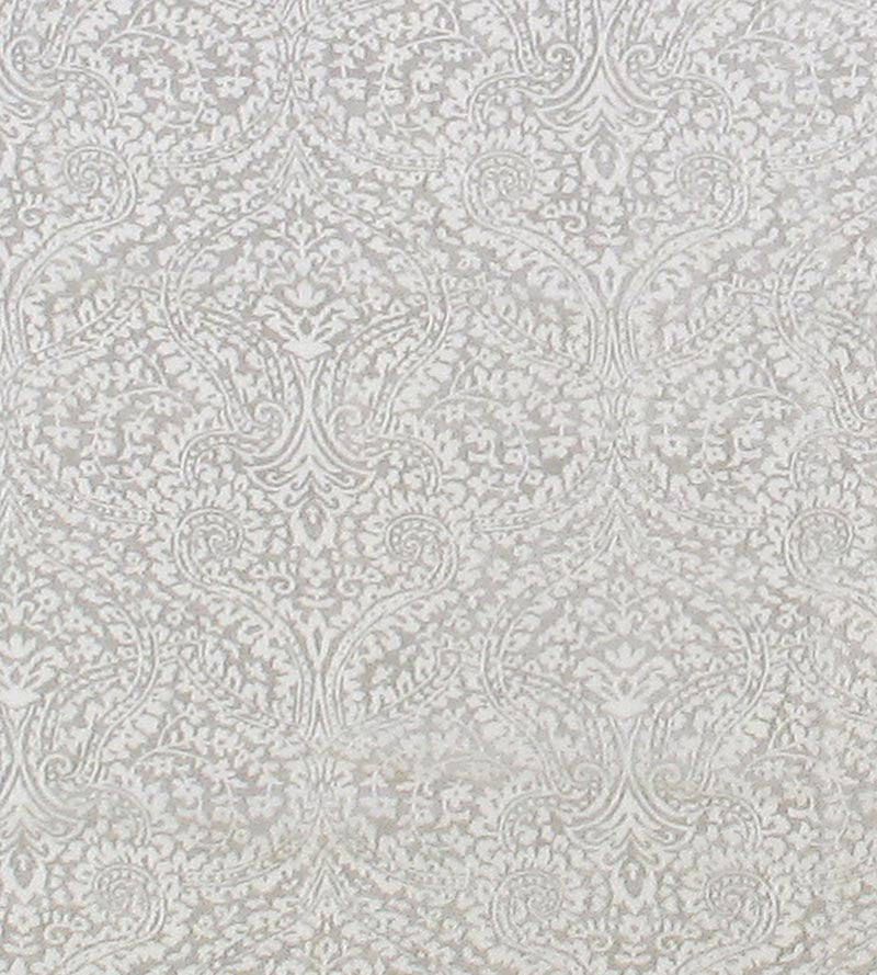 Christian Fischbacher Trionfo White Fabric Sample CH 08050688