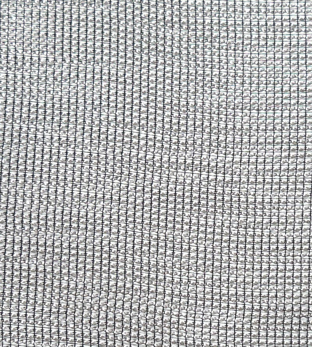 Christian Fischbacher Tao Sheer Silver Fabric Sample CH 08052578